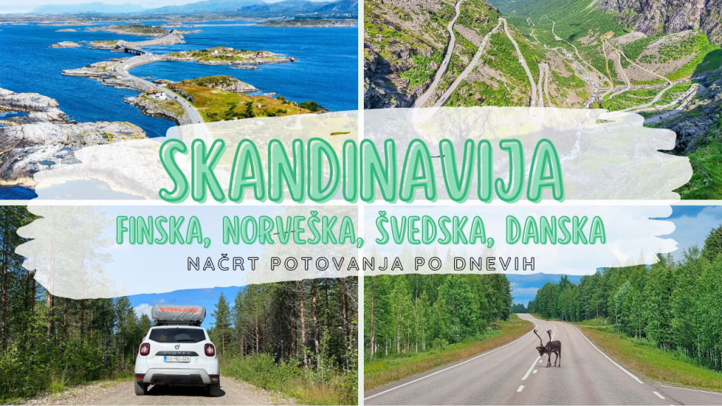 SKANDINAVIJA – načrt potovanja po&nbsp;dnevih